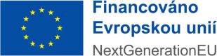 Financováno Evropskou unií - NextGenerationEU